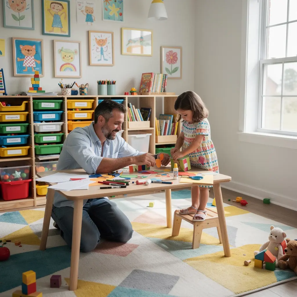 Ремонт ванной комнаты с использованием плитки и современного сантехники.